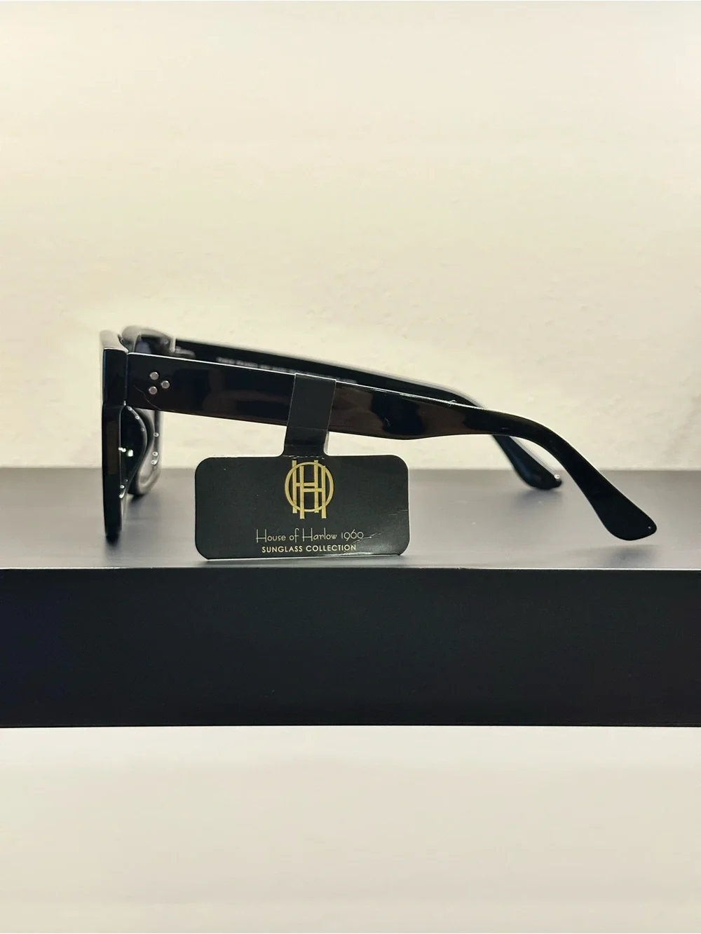 House of Harlow 1960 Teal-Blue Square Sunglasses - Women